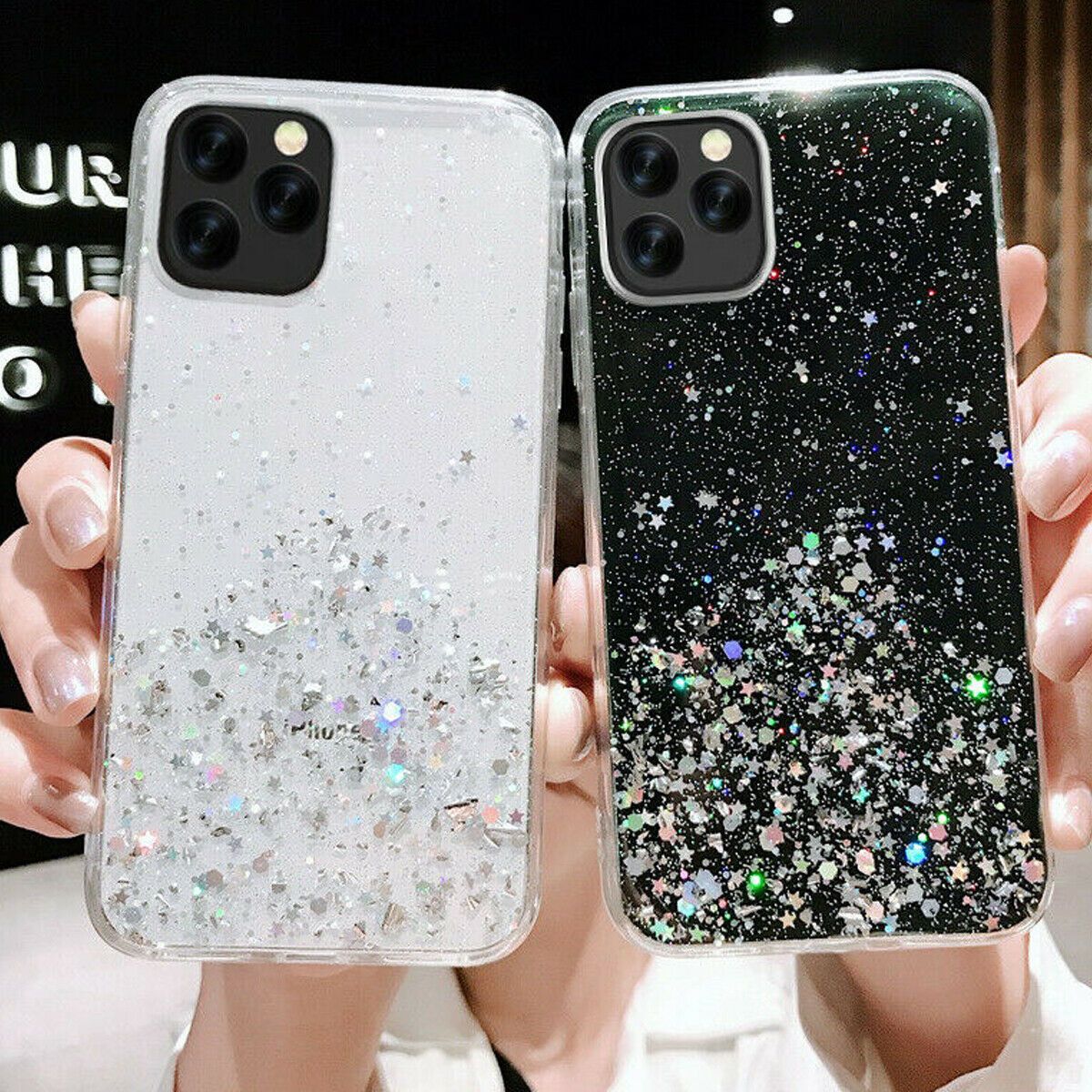 For Iphone 11 Pro Max 8 Plus 7 XS Max XR Cute Bling Glitter Girls Women Case Cover casedeal2000 