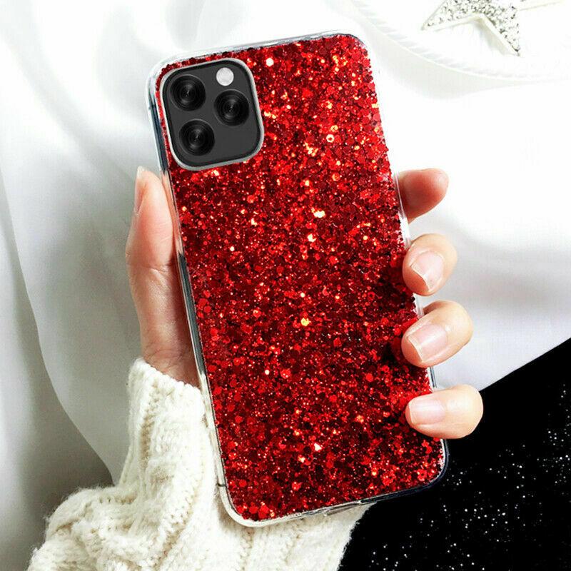 For Iphone 11 Pro Max 8 Plus 7 XS Max XR Cute Bling Glitter Girls Women Case Cover casedeal2000 