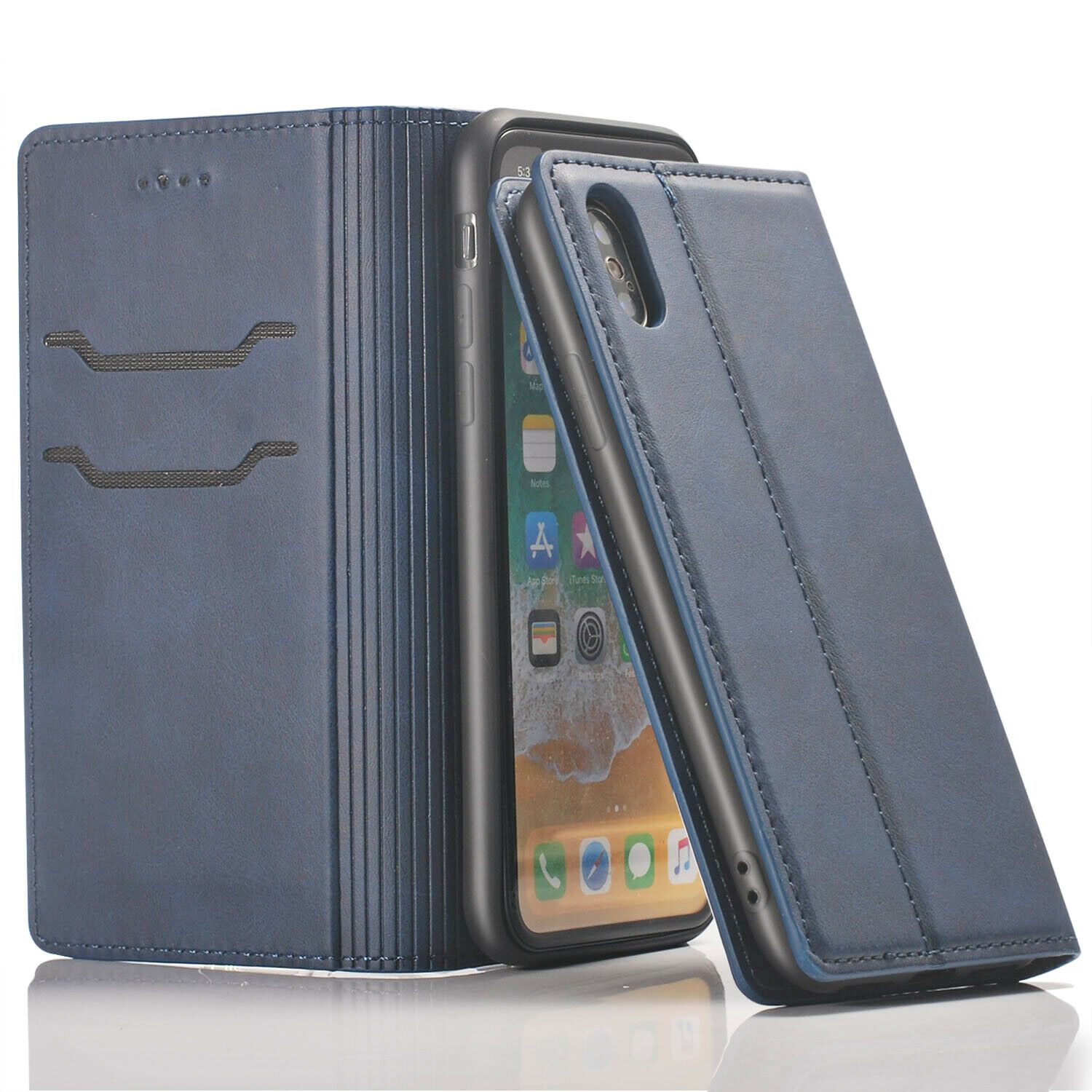 For iPhone 11 Pro XS MAX/ XR X 6 7 8 Plus Wallet Leather Case Card Holder Cover hotgadgetbayhotgadgetbay 