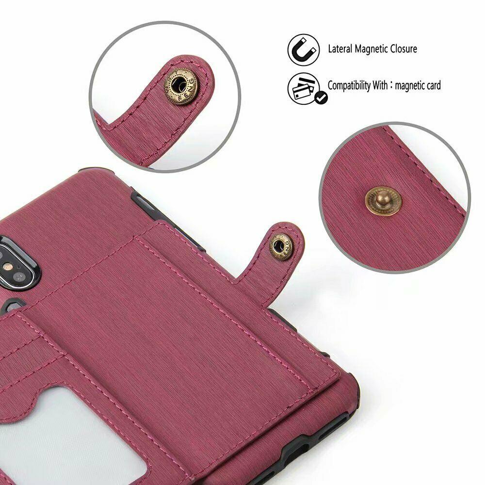 For iPhone 11 Pro XS MAX/ XR X 6 7 8 Plus Wallet Leather Case Card Holder Cover hotgadgetbayhotgadgetbay 