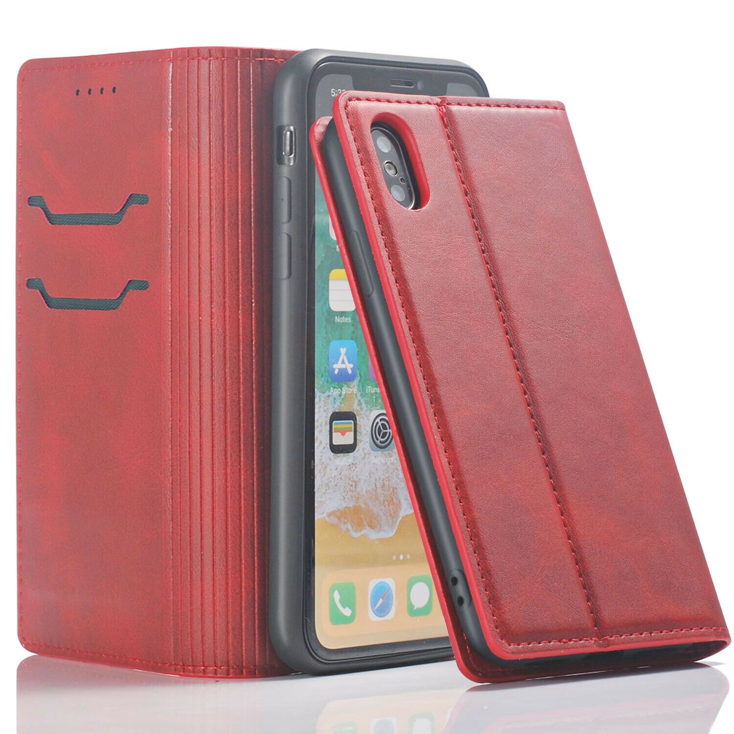 For iPhone 11 Pro XS MAX/ XR X 6 7 8 Plus Wallet Leather Case Card Holder Cover hotgadgetbayhotgadgetbay 