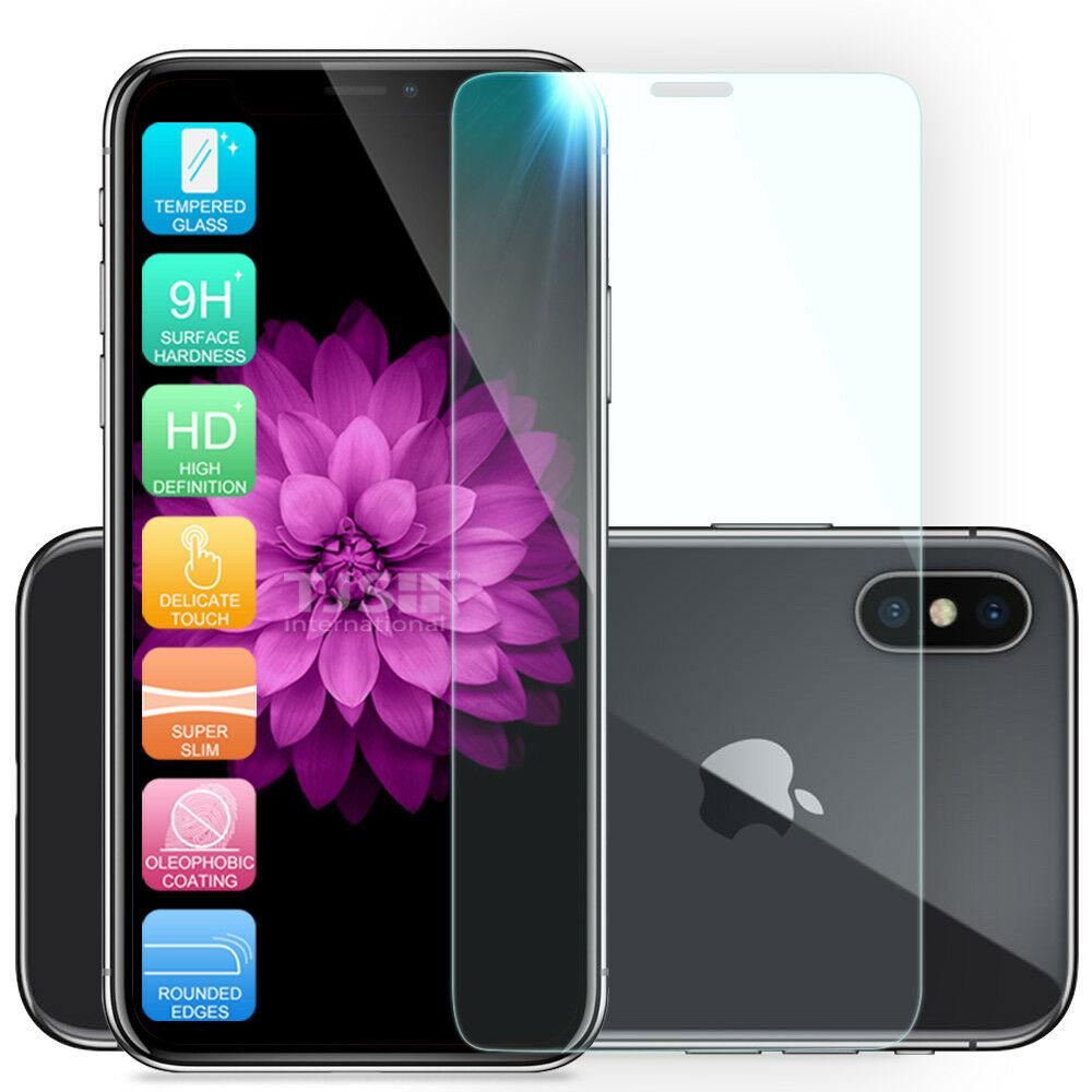 For iPhone 11/Pro/Max/XS Max/XR/X/8/7/Plus Carbon Fiber Hard Case+Tempered Glass dz-techdz-tech 