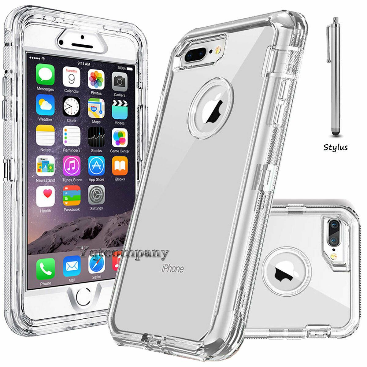 For iPhone 6s 7 8 Plus 11 Pro Max XR XS Max SE ULTRA SHOCKPROOF Armor Cover Case yqtcompany 