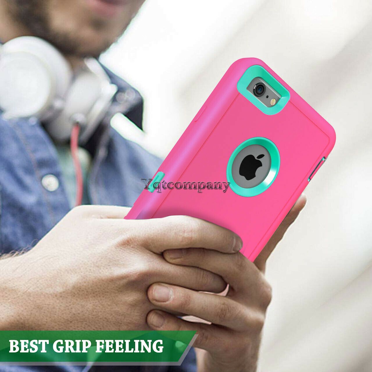 For iPhone 6s 7 8 Plus 11 Pro Max XR XS Max SE ULTRA SHOCKPROOF Armor Cover Case yqtcompany 