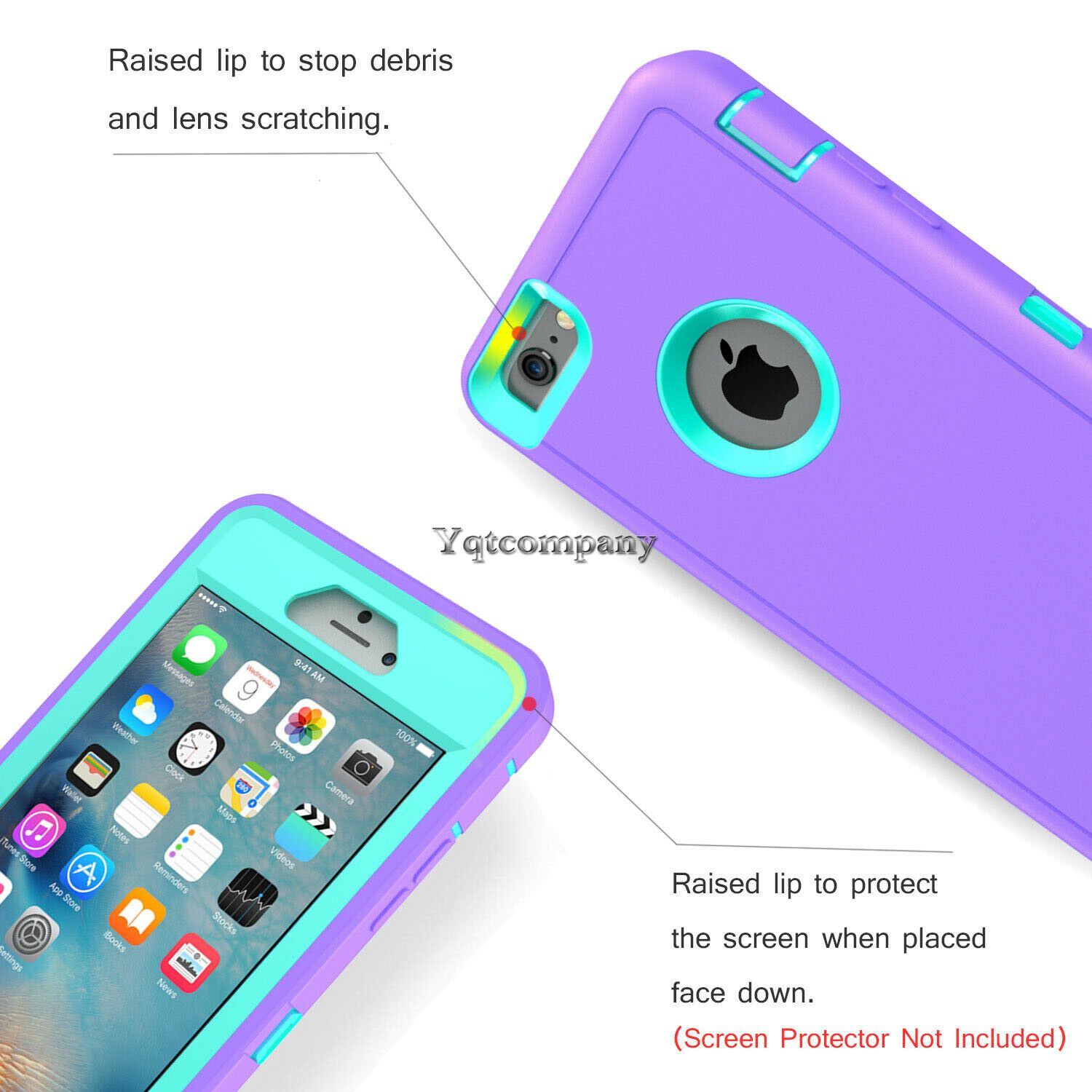 For iPhone 6s 7 8 Plus 11 Pro Max XR XS Max SE ULTRA SHOCKPROOF Armor Cover Case yqtcompany 