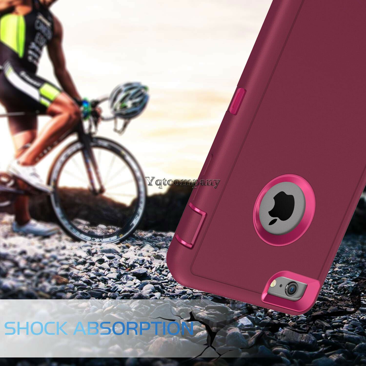 For iPhone 6s 7 8 Plus 11 Pro Max XR XS Max SE ULTRA SHOCKPROOF Armor Cover Case yqtcompany 