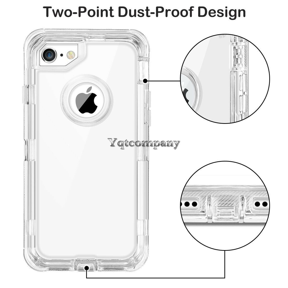 For iPhone 6s 7 8 Plus 11 Pro Max XR XS Max SE ULTRA SHOCKPROOF Armor Cover Case yqtcompany 