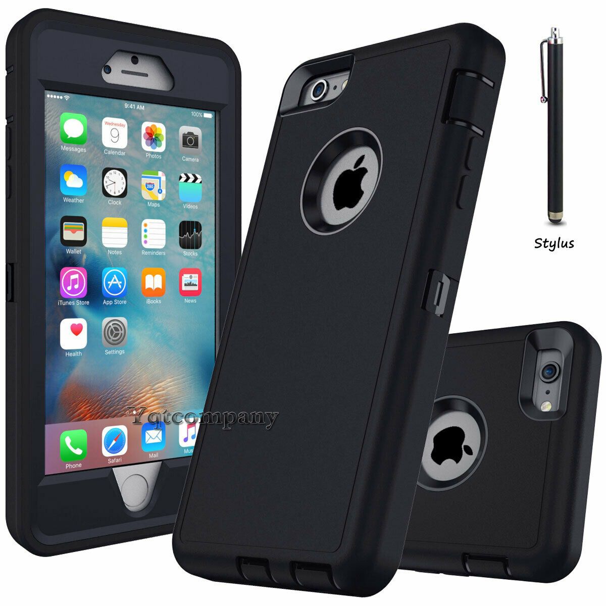 For iPhone 6s 7 8 Plus 11 Pro Max XR XS Max SE ULTRA SHOCKPROOF Armor Cover Case yqtcompany 