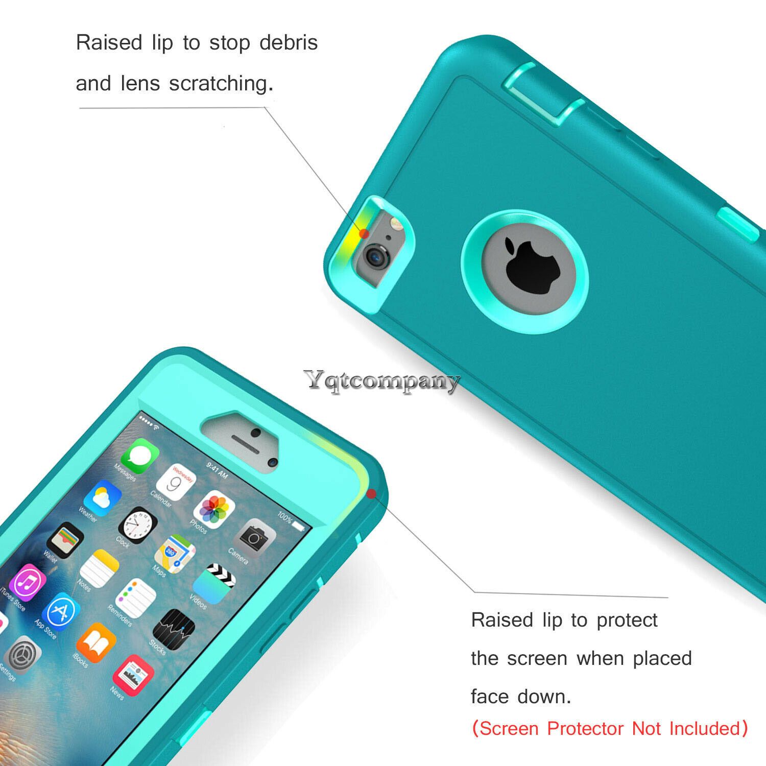 For iPhone 6s 7 8 Plus 11 Pro Max XR XS Max SE ULTRA SHOCKPROOF Armor Cover Case yqtcompany 