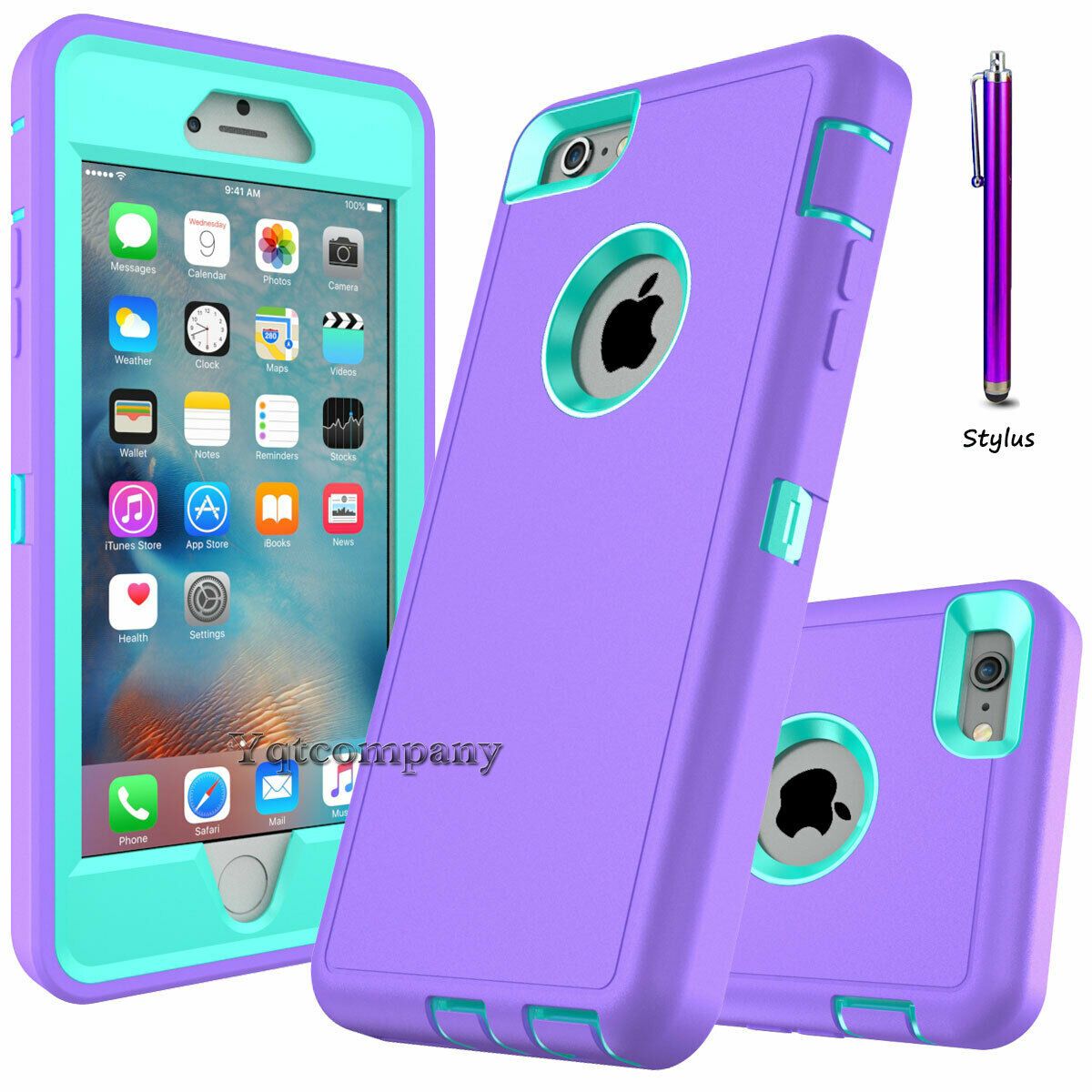 For iPhone 6s 7 8 Plus 11 Pro Max XR XS Max SE ULTRA SHOCKPROOF Armor Cover Case yqtcompany 