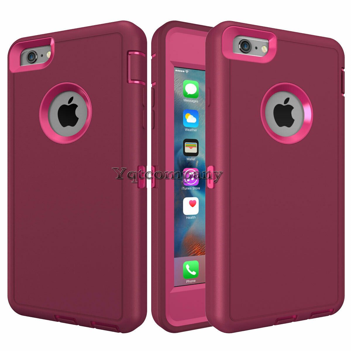 For iPhone 6s 7 8 Plus 11 Pro Max XR XS Max SE ULTRA SHOCKPROOF Armor Cover Case yqtcompany 