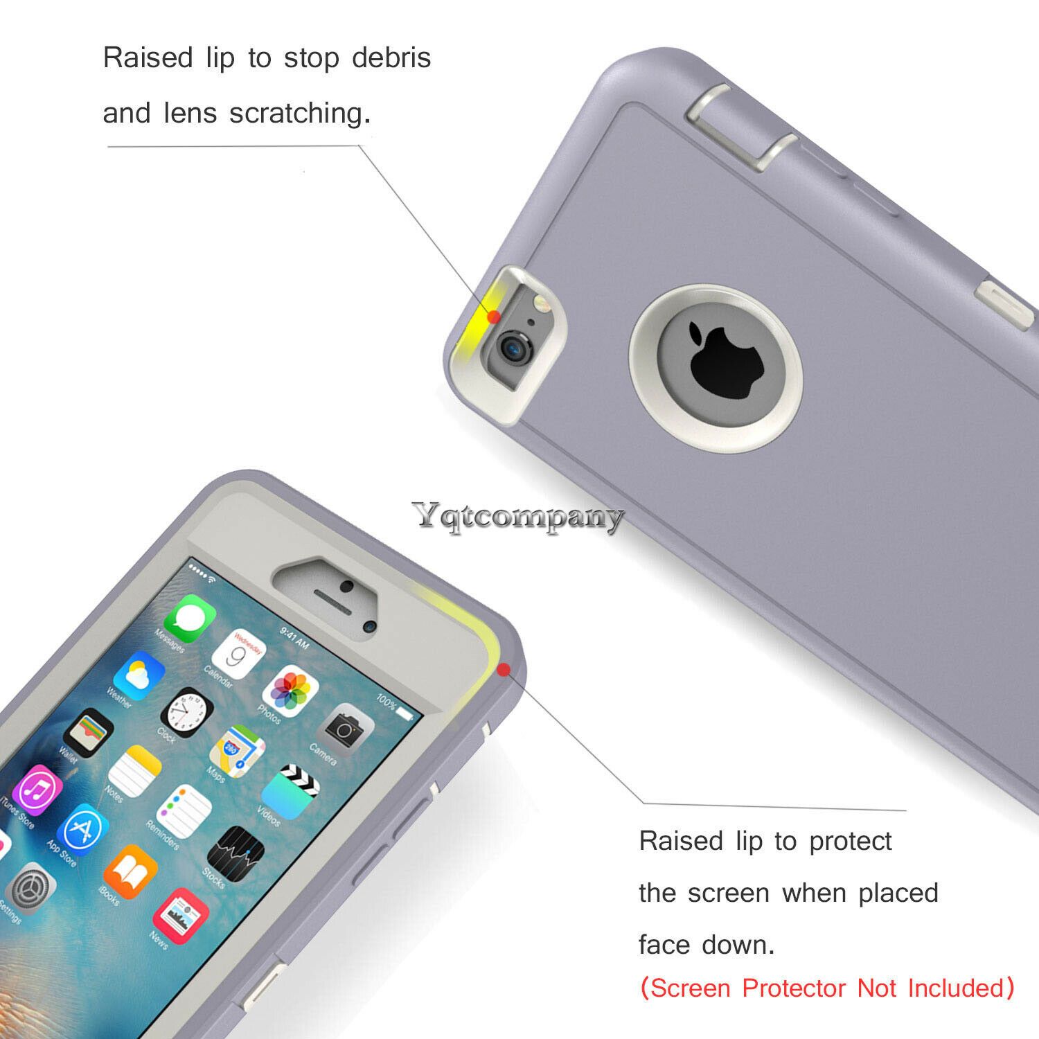 For iPhone 6s 7 8 Plus 11 Pro Max XR XS Max SE ULTRA SHOCKPROOF Armor Cover Case yqtcompany 