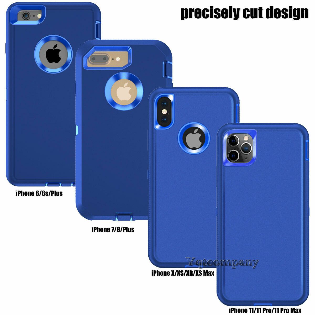 For iPhone 6s 7 8 Plus 11 Pro Max XR XS Max SE ULTRA SHOCKPROOF Armor Cover Case yqtcompany 