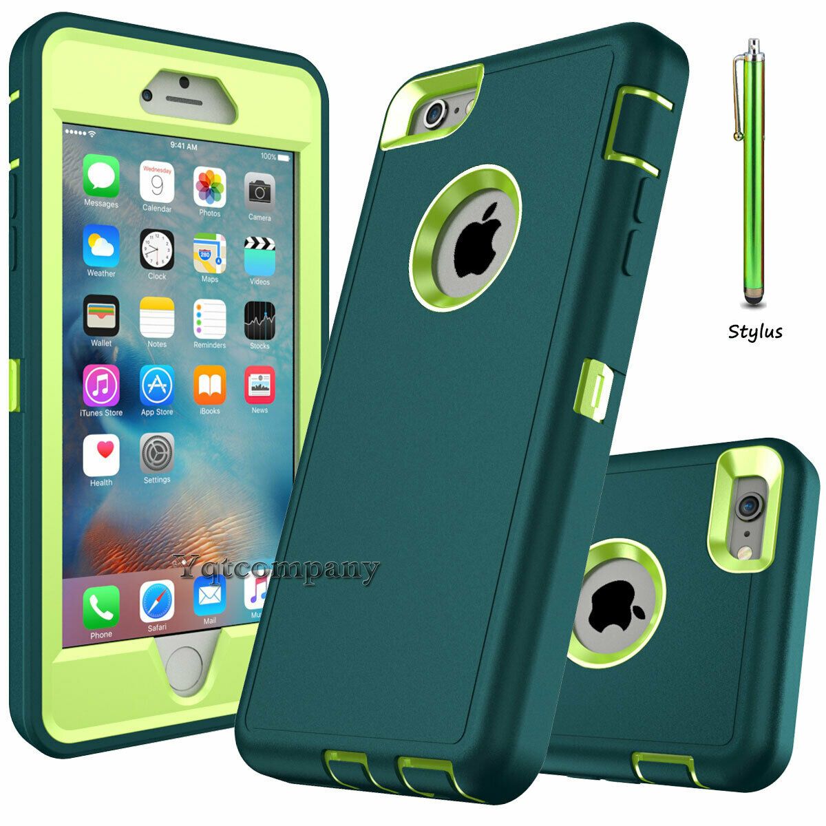 For iPhone 6s 7 8 Plus 11 Pro Max XR XS Max SE ULTRA SHOCKPROOF Armor Cover Case yqtcompany 