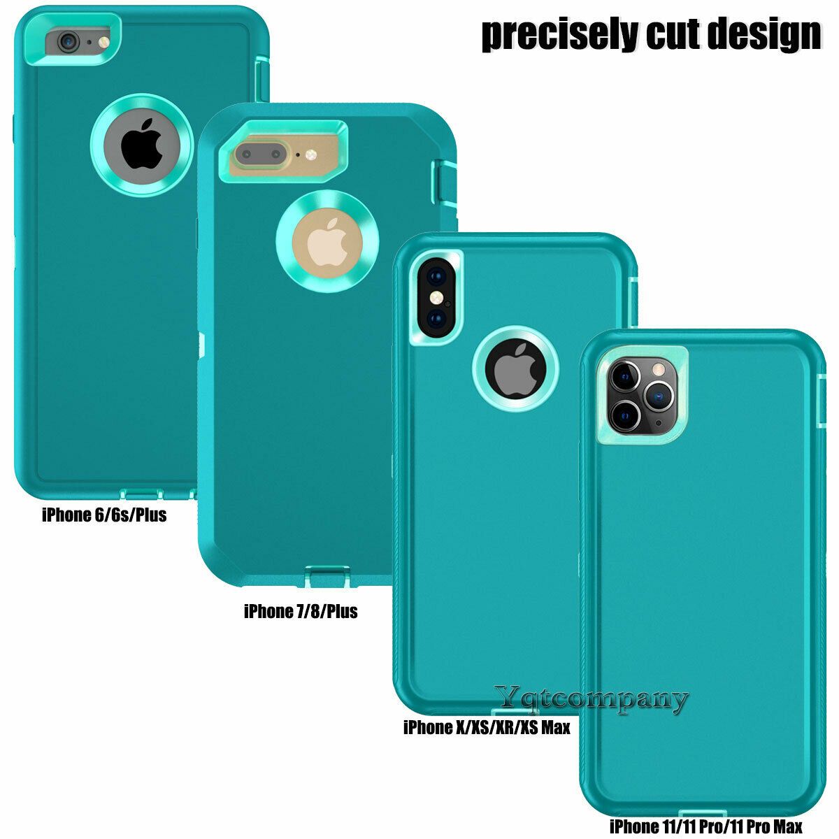 For iPhone 6s 7 8 Plus 11 Pro Max XR XS Max SE ULTRA SHOCKPROOF Armor Cover Case yqtcompany 