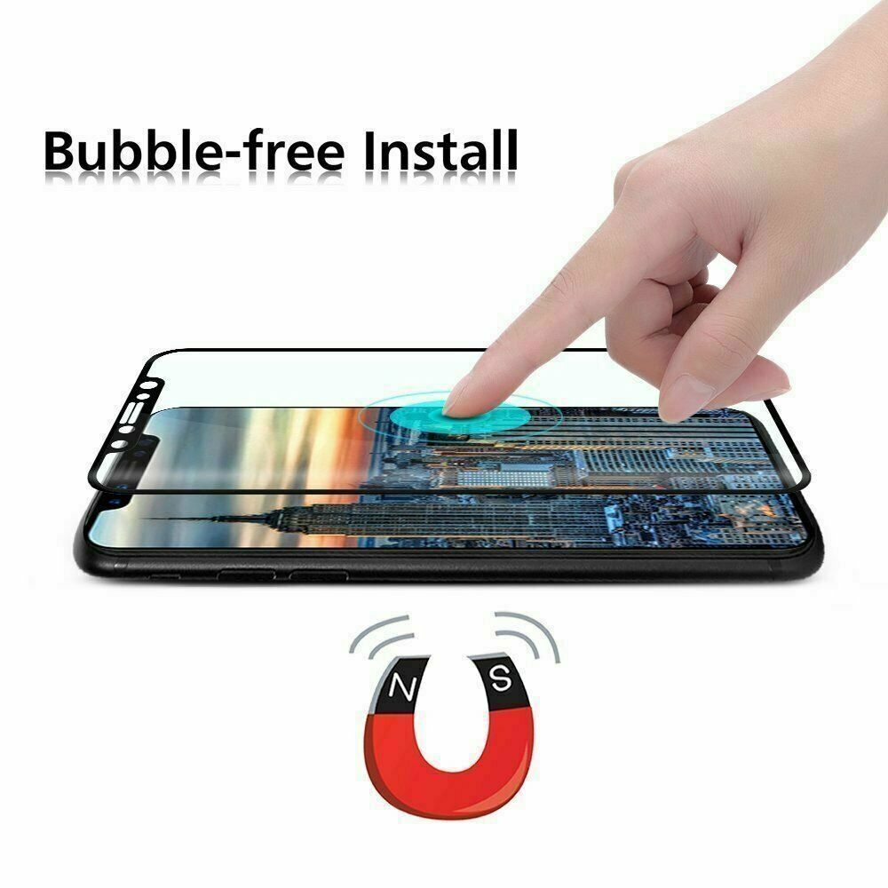 For iPhone X XS Max XR 11 Pro Full Coverage Tempered Glass Screen Protector techsensesolutionstechsensesolutions 