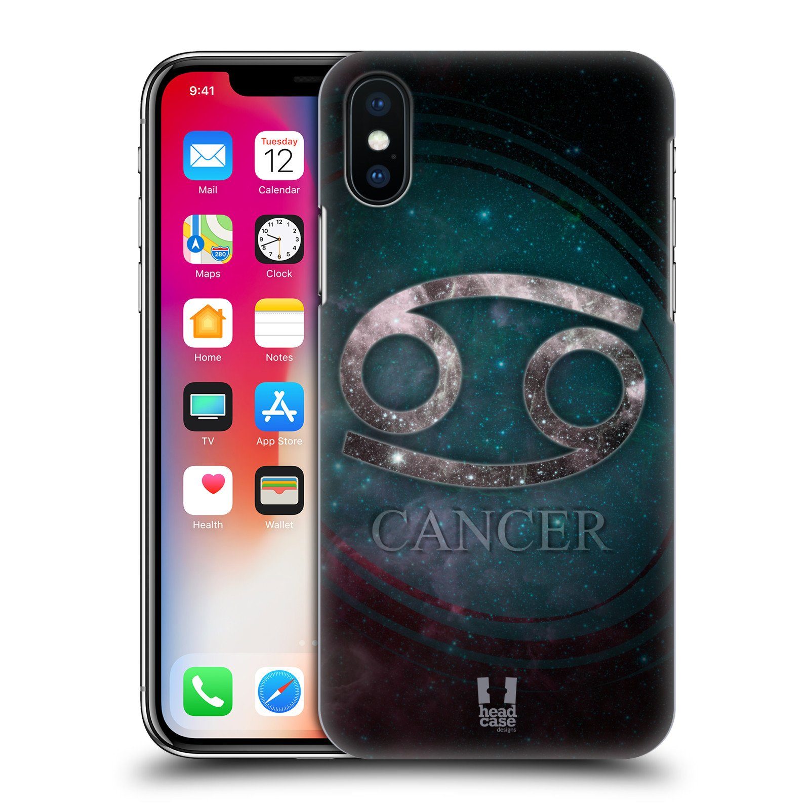 HEAD CASE DESIGNS NEBULA ZODIAC SYMBOLS BACK CASE FOR APPLE iPHONE PHONES iPhone Cases AtlasCase Cancer iPhone 4 