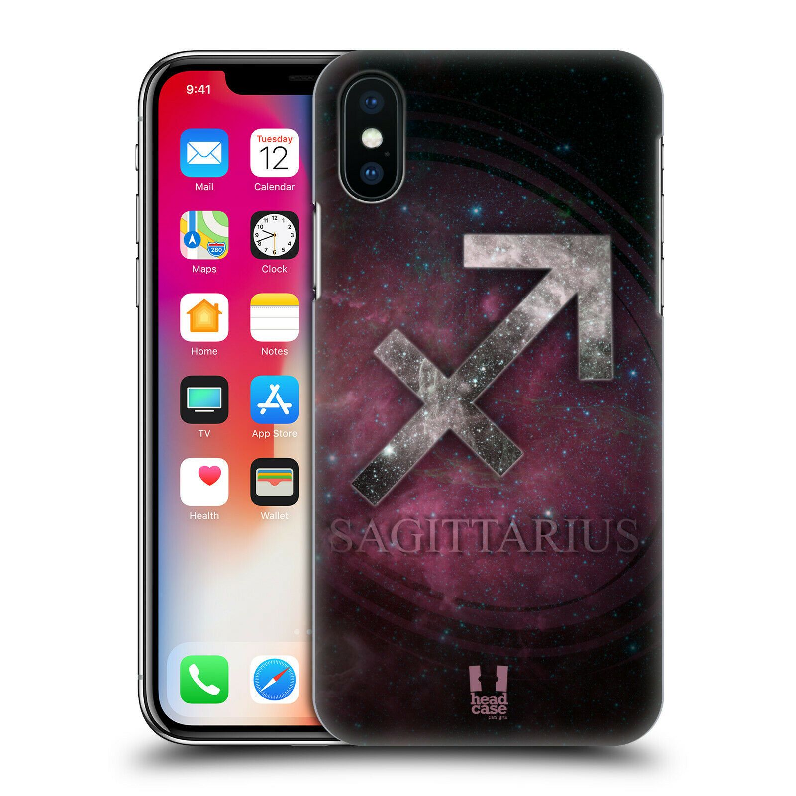 HEAD CASE DESIGNS NEBULA ZODIAC SYMBOLS BACK CASE FOR APPLE iPHONE PHONES iPhone Cases AtlasCase Sagittarius iPhone 4 
