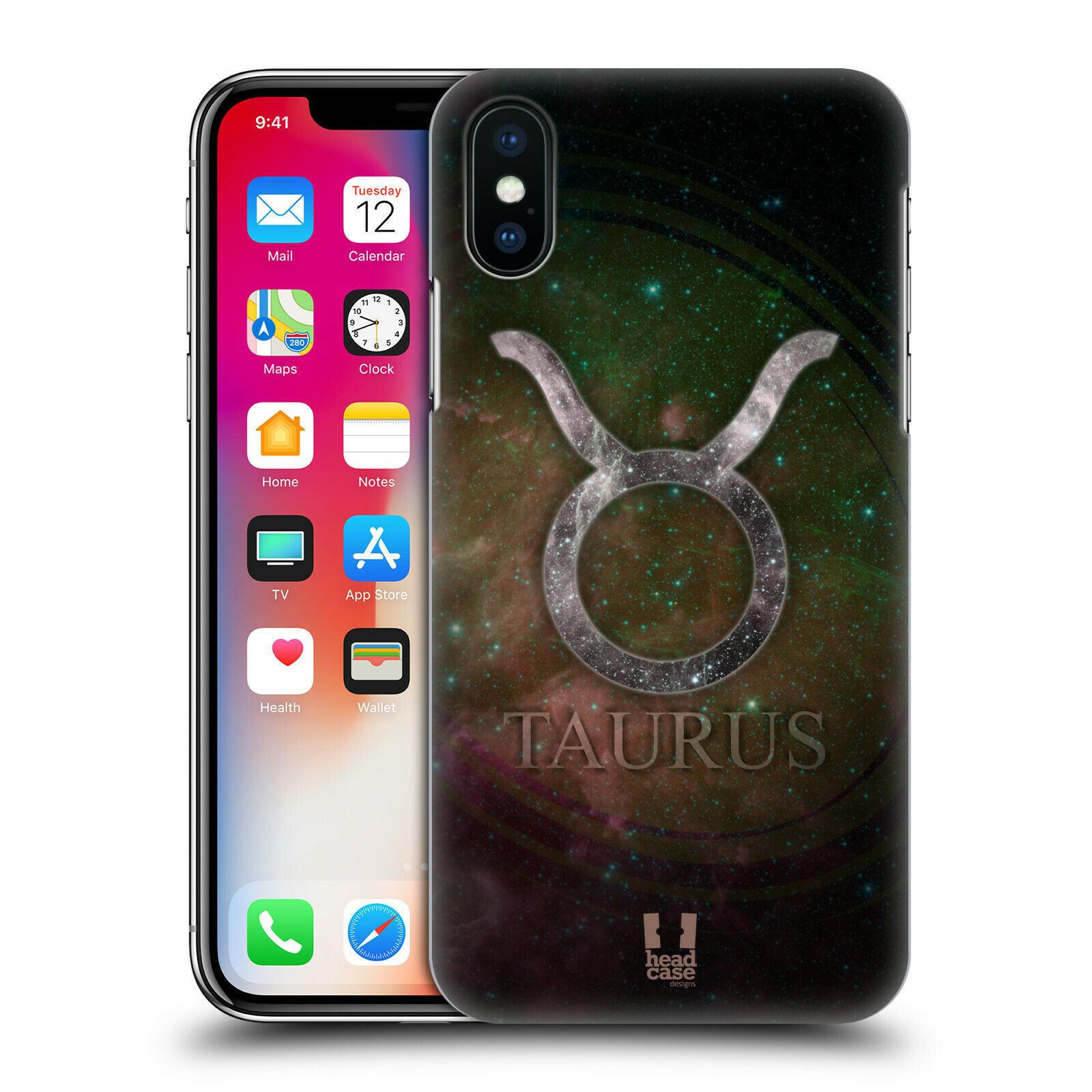 HEAD CASE DESIGNS NEBULA ZODIAC SYMBOLS BACK CASE FOR APPLE iPHONE PHONES iPhone Cases AtlasCase Taurus iPhone 4 