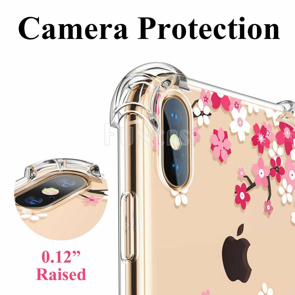 iPhone 11 Pro Max Xs Max XR 8 7 Plus Fashion Flower Cute Case Silicone TPU Women funnycasefunnycase 