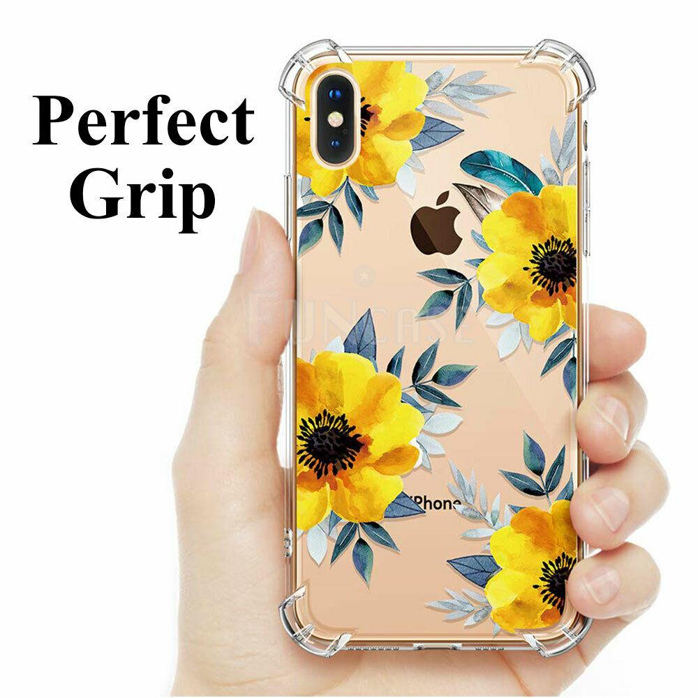 iPhone 11 Pro Max Xs Max XR 8 7 Plus Fashion Flower Cute Case Silicone TPU Women funnycasefunnycase 