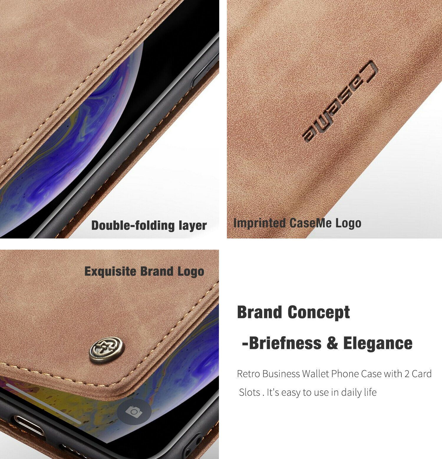 iPhone 11 Pro XS Max XR X 8 7 Plus Case Magnetic Leather Wallet Flip Stand Cover 2000eseller 