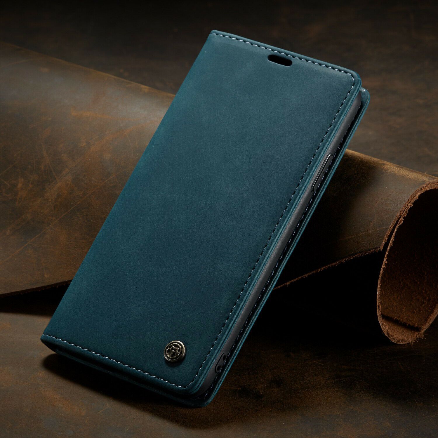 iPhone 11 Pro XS Max XR X 8 7 Plus Case Magnetic Leather Wallet Flip Stand Cover 2000eseller For Apple iPhone XS Max Peacock Blue 