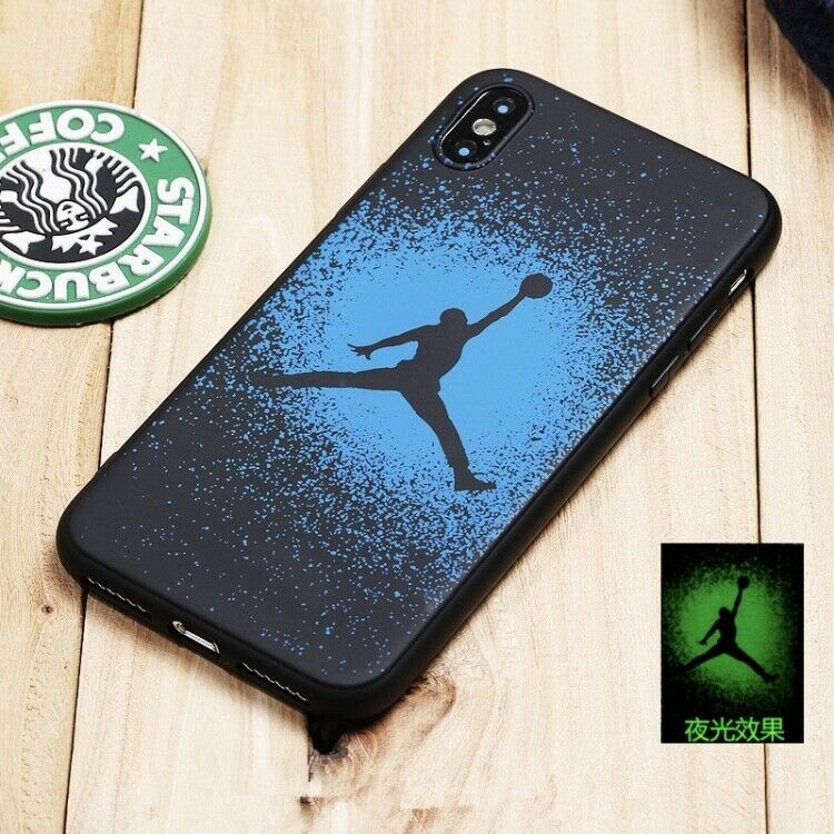 Iphone case Jordan Basketball Phone Cover for iPhone 11 Pro X XR 7 6 8 Plus iPhone Cases AtlasCase For Apple iPhone 6 Blue 