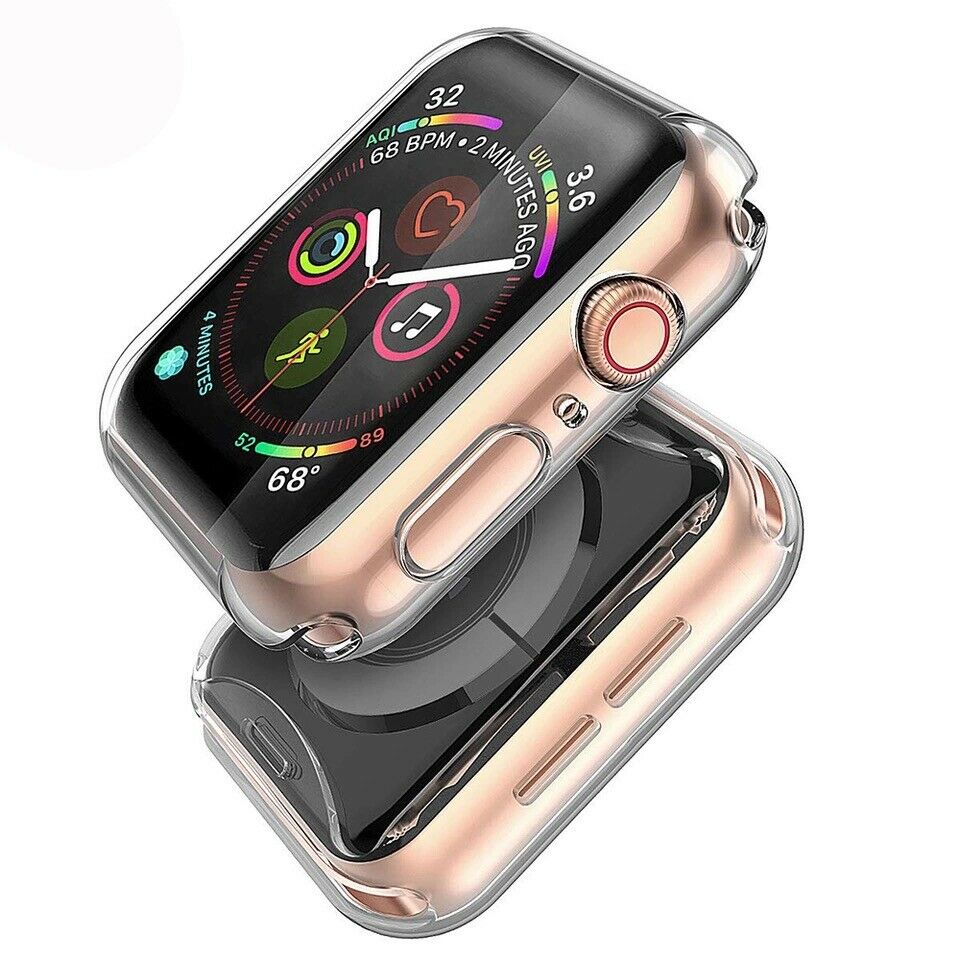 iWatch Apple Watch Series 4 3 2 1 Tpu protector Cover Case with Screen 38mm 42mm rainbow-tech.21 