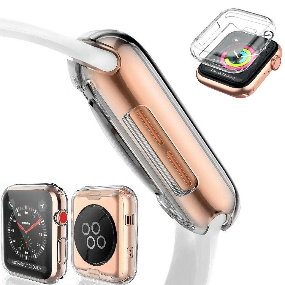 iWatch Apple Watch Series 4 3 2 1 Tpu protector Cover Case with Screen 38mm 42mm thetechbrothetechbro 