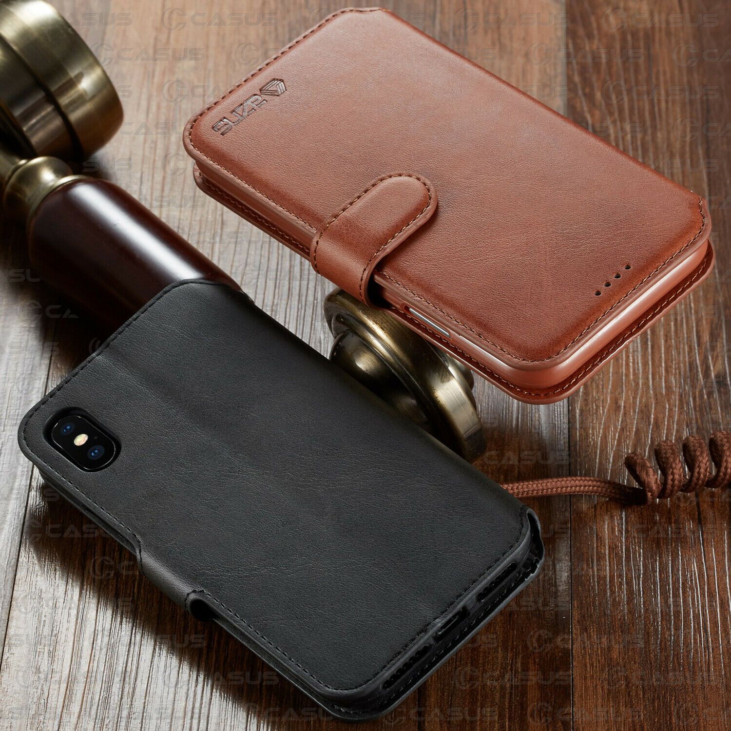 Leather Wallet Flip Card Holder Cover Case For iPhone 11 PRO MAX XR XS 8/6 Plus casuscasescasuscases 
