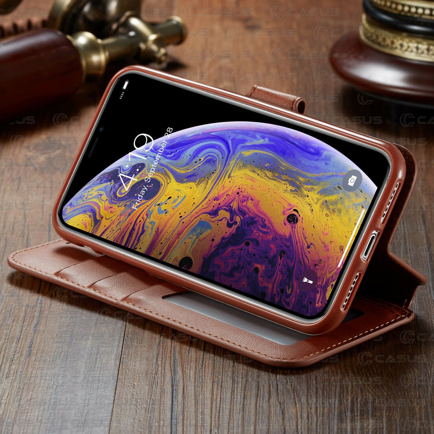 Leather Wallet Flip Card Holder Cover Case For iPhone 11 PRO MAX XR XS 8/6 Plus casuscasescasuscases 