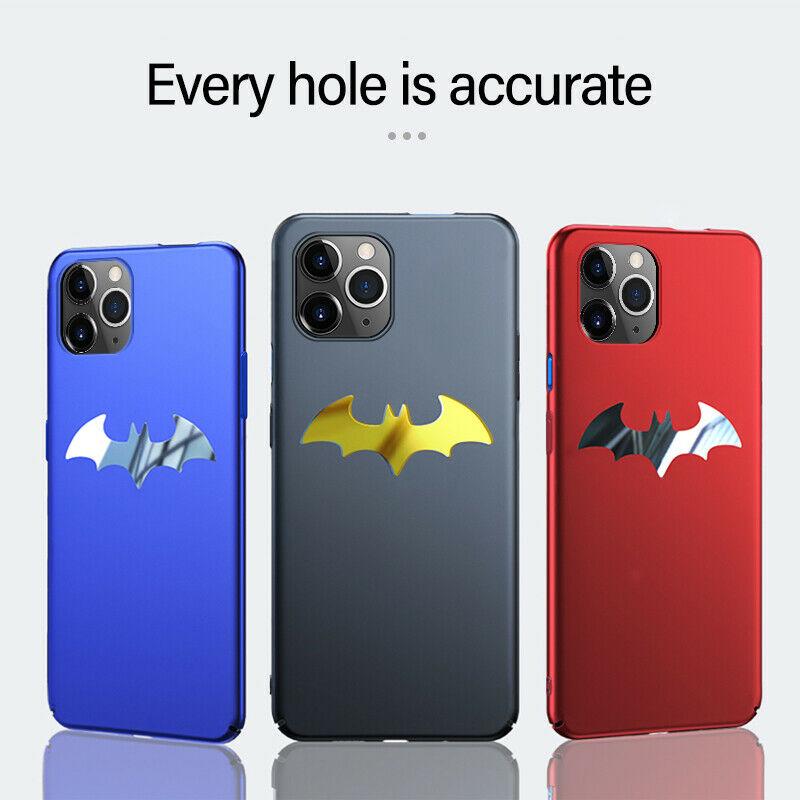 Luxury Ultra-thin Metal Batman Matte Case For iPhone 11 PRO MAX XR XS X 8 7 6 S best-store92 