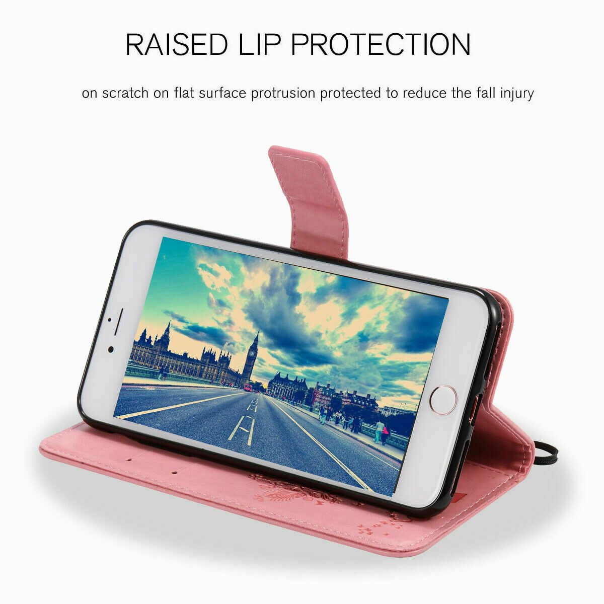 Magnetic Leather Wallet Case For iPhone 8 7 6s Plus X XS MAX XR Flip Cover Stand stekim-92 