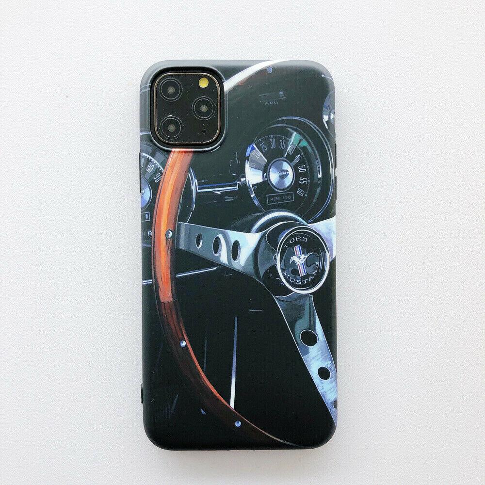 Man Cool Marvel Car Soft Slim Phone Case Cover For iPhone11Pro XsMax 6s 8Plus XR iPhone Cases AtlasCase 