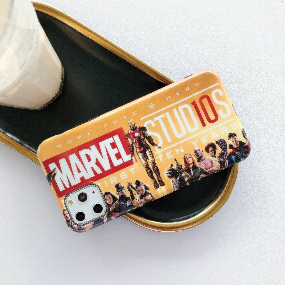 Man Cool Marvel Car Soft Slim Phone Case Cover For iPhone11Pro XsMax 6s 8Plus XR iPhone Cases AtlasCase 