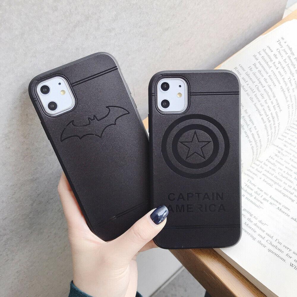 Man Marvel Spiderman Ironman Soft Phone Case Cover For iPhone11ProMax 8Plus XR iPhone Cases AtlasCase 
