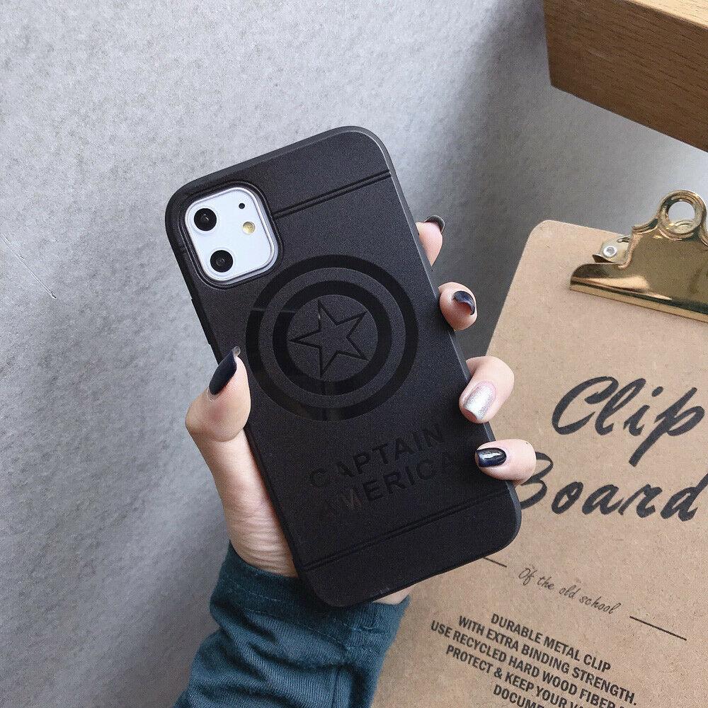 Man Marvel Spiderman Ironman Soft Phone Case Cover For iPhone11ProMax 8Plus XR iPhone Cases AtlasCase For iPhone 7/8 #3 