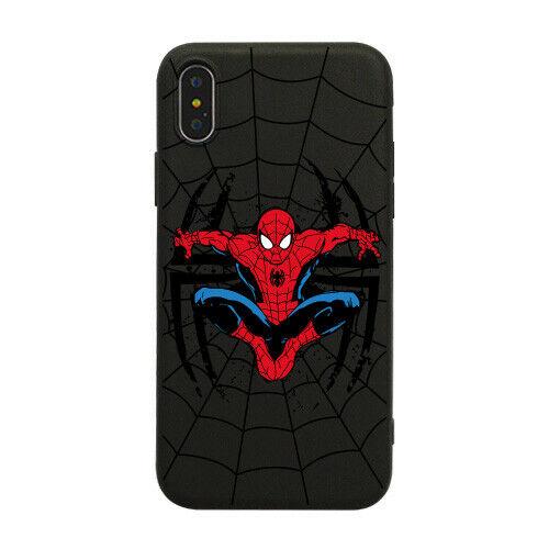Marvel Spider Iron Man Soft Phone Case Cover For iPhone11Pro XR 6s 7 8Plus XSMax tsy520yqw For iPhone 6/6s #2 