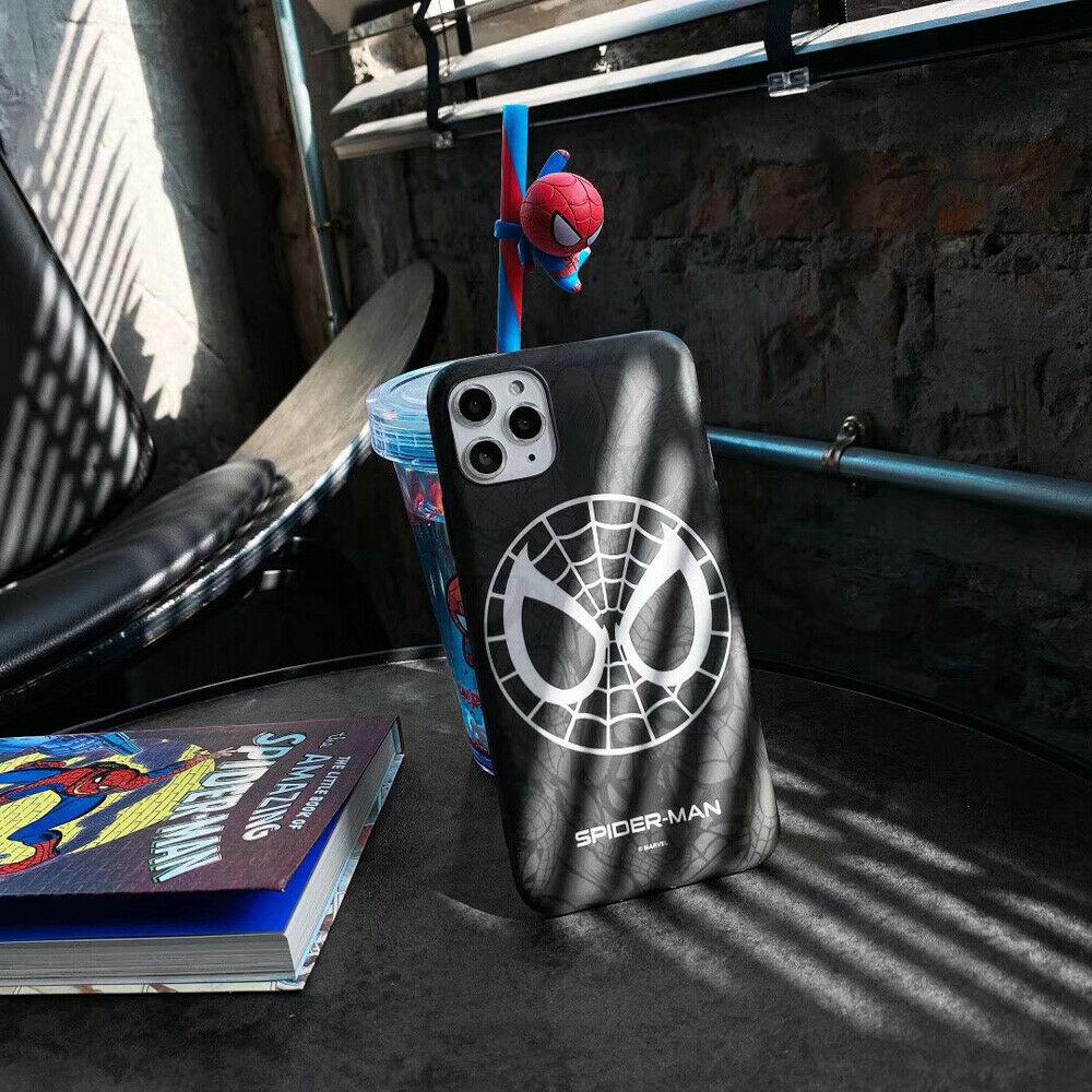 Marvel Spiderman Ironman Soft Phone Case Cover For iPhone11ProMax 6s 8Plus XR iPhone Cases AtlasCase 