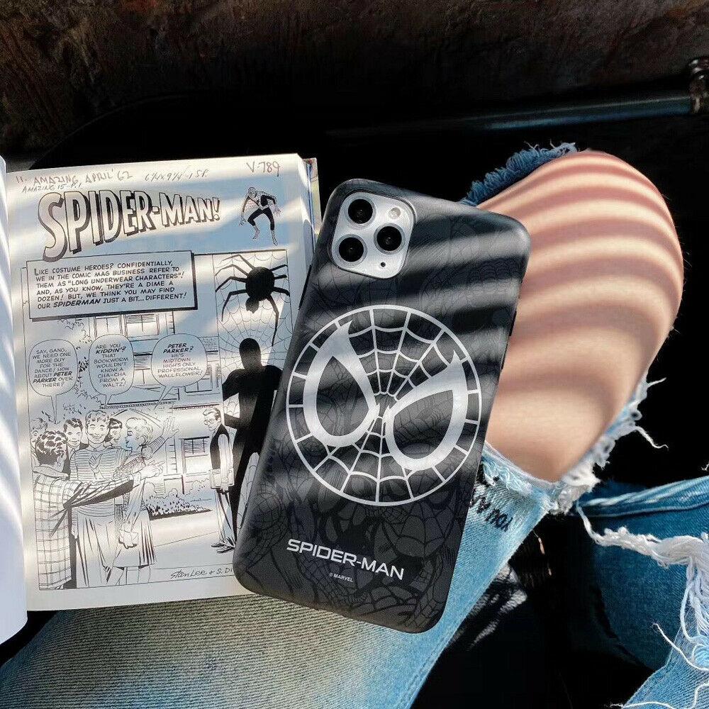 Marvel Spiderman Ironman Soft Phone Case Cover For iPhone11ProMax 6s 8Plus XR iPhone Cases AtlasCase For iPhone 6/6s #3 