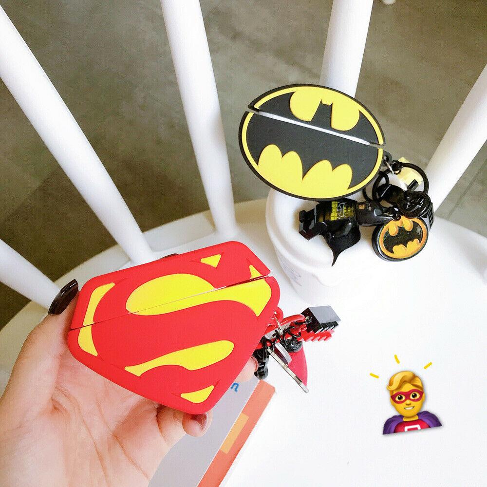 Marvel Superman Cute Soft Headphone Cover For Apple AirPods Pro 3 Charging Case Airpods Case AtlasCase 