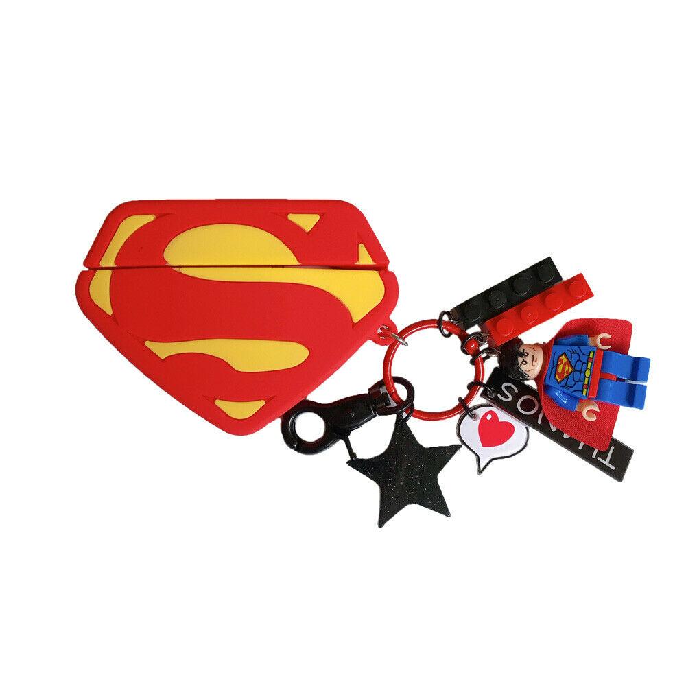 Marvel Superman Cute Soft Headphone Cover For Apple AirPods Pro 3 Charging Case Airpods Case AtlasCase 
