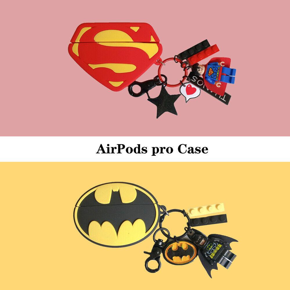 Marvel Superman Cute Soft Headphone Cover For Apple AirPods Pro 3 Charging Case Airpods Case AtlasCase 