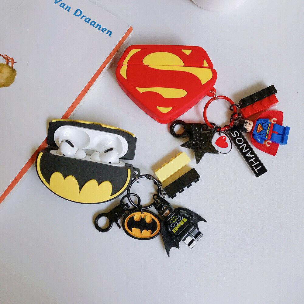 Marvel Superman Cute Soft Headphone Cover For Apple AirPods Pro 3 Charging Case Airpods Case AtlasCase 