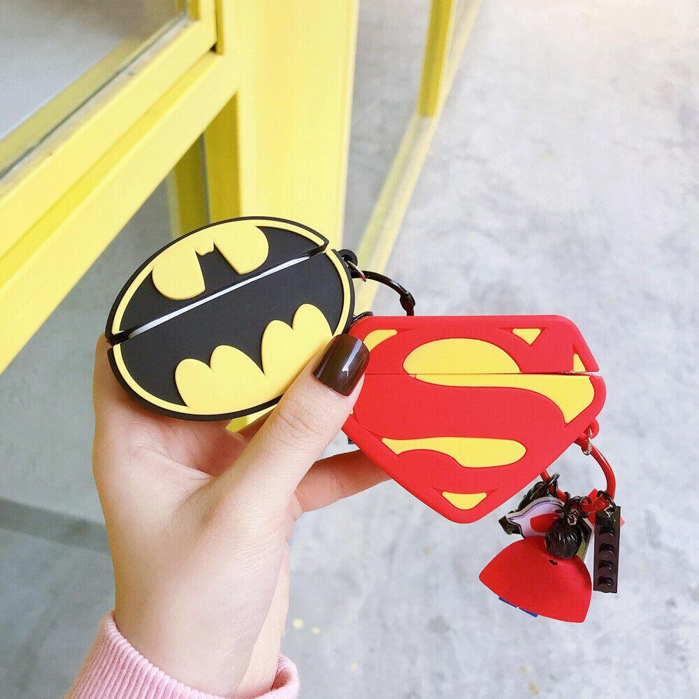 Marvel Superman Cute Soft Headphone Cover For Apple AirPods Pro 3 Charging Case Airpods Case AtlasCase 