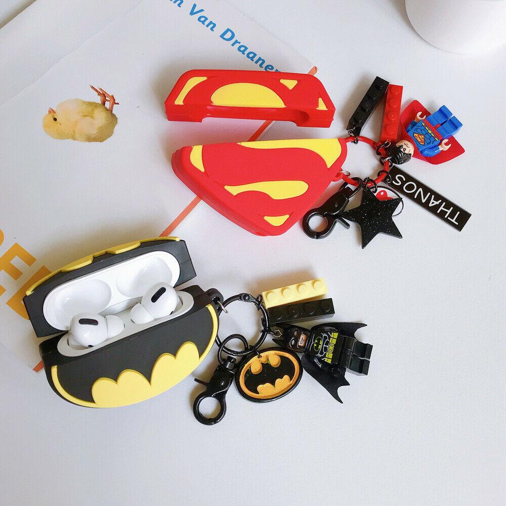 Marvel Superman Cute Soft Headphone Cover For Apple AirPods Pro 3 Charging Case Airpods Case AtlasCase 