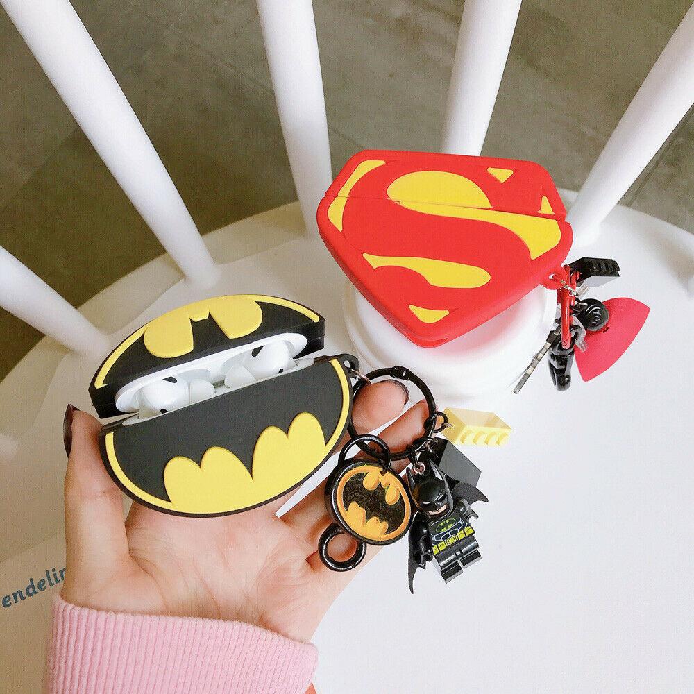 Marvel Superman Cute Soft Headphone Cover For Apple AirPods Pro 3 Charging Case Airpods Case AtlasCase 