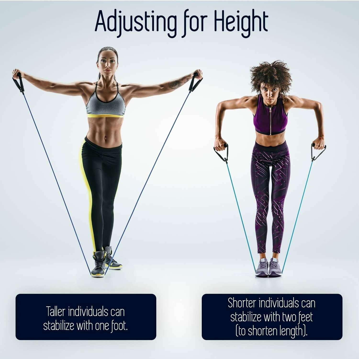 MULTI-EXERCISE RESISTANCE BANDS caracole86 