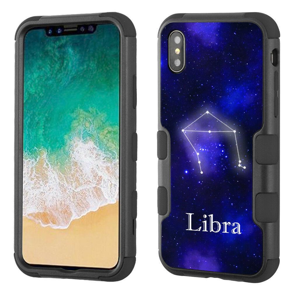 Multi Layered Hybrid Phone Case for Apple iPhone X iPhone Cases AtlasCase Libra 